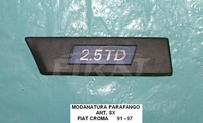 MODANATURA PARAFANGO FIAT CROMA T.D. 91 - 97 ANT.SX